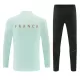 Francia Sudadera De Entrenamiento Hombre Cremallera Cuarto 26/27 Blanca