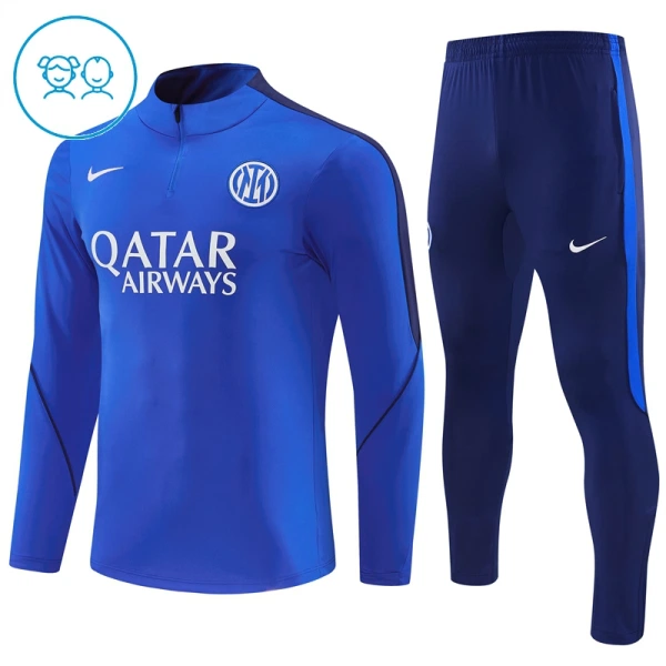 Inter Milan Sudadera De Entrenamiento Niño Cremallera Cuarto 26/27 Azul Inter Milan Sudadera De Entrenamiento Niño Cremallera Cuarto 26/27 Azul