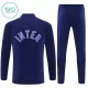 Inter Milan Sudadera De Entrenamiento Niño Cremallera Cuarto 26/27 Azul