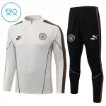 Manchester City Sudadera De Entrenamiento Niño Cremallera Cuarto 26/27 Gris
