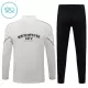 Manchester City Sudadera De Entrenamiento Niño Cremallera Cuarto 26/27 Gris