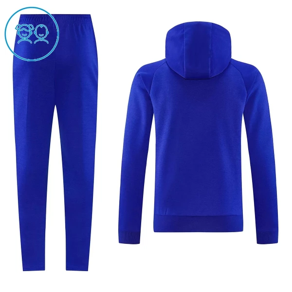 Manchester United Hoodie Sudadera De Entrenamiento Niño 26/27 Azul