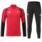 Manchester United Sudadera De Entrenamiento Hombre Cremallera Cuarto 26/27 Roja