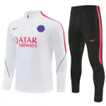 Paris Saint-Germain Sudadera De Entrenamiento Hombre Cremallera Cuarto 26/27 Blanca