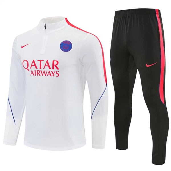 Paris Saint-Germain Sudadera De Entrenamiento Hombre Cremallera Cuarto 26/27 Blanca Paris Saint-Germain Sudadera De Entrenamiento Hombre Cremallera Cuarto 26/27 Blanca