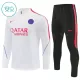 Paris Saint-Germain Sudadera De Entrenamiento Niño Cremallera Cuarto 26/27 Blanca