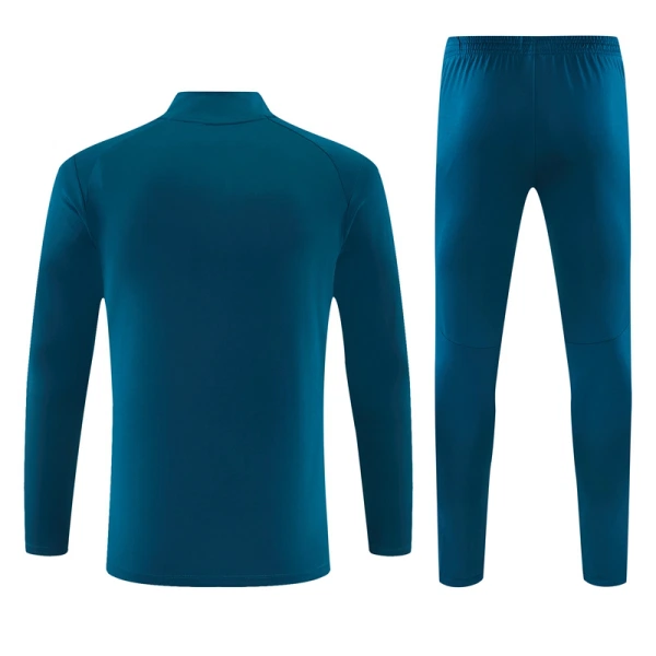 Portugal Sudadera De Entrenamiento Hombre Cremallera Cuarto 26/27 Azul