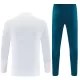 Portugal Sudadera De Entrenamiento Hombre Cremallera Cuarto 26/27 Blanca