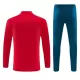 Portugal Sudadera De Entrenamiento Hombre Cremallera Cuarto 26/27 Roja