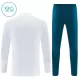 Portugal Sudadera De Entrenamiento Niño Cremallera Cuarto 26/27 Blanca