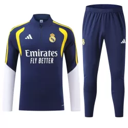 Real Madrid Sudadera De Entrenamiento Hombre Cremallera Cuarto 26/27 Azul Real Madrid Sudadera De Entrenamiento Hombre Cremallera Cuarto 26/27 Azul