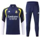 Real Madrid Sudadera De Entrenamiento Hombre Cremallera Cuarto 26/27 Azul