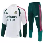 Real Madrid Sudadera De Entrenamiento Hombre Cremallera Cuarto 26/27 Blanca