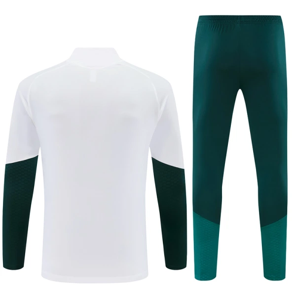 Real Madrid Sudadera De Entrenamiento Hombre Cremallera Cuarto 26/27 Blanca
