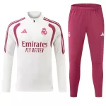 Real Madrid Sudadera De Entrenamiento Hombre Cremallera Cuarto 26/27 Blanca