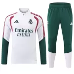 Real Madrid Sudadera De Entrenamiento Hombre Cremallera Cuarto 26/27 Blanca