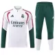 Real Madrid Sudadera De Entrenamiento Hombre Cremallera Cuarto 26/27 Blanca Real Madrid Sudadera De Entrenamiento Hombre Cremallera Cuarto 26/27 Blanca