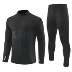 Real Madrid Sudadera De Entrenamiento Hombre Cremallera Cuarto 26/27 Negra