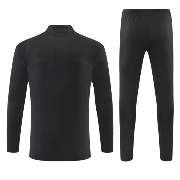 Real Madrid Sudadera De Entrenamiento Hombre Cremallera Cuarto 26/27 Negra