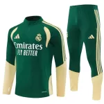 Real Madrid Sudadera De Entrenamiento Hombre Cremallera Cuarto 26/27 Verde