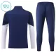 Real Madrid Sudadera De Entrenamiento Niño Cremallera Cuarto 26/27 Azul