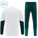 Real Madrid Sudadera De Entrenamiento Niño Cremallera Cuarto 26/27 Blanca