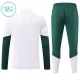 Real Madrid Sudadera De Entrenamiento Niño Cremallera Cuarto 26/27 Blanca