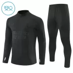 Real Madrid Sudadera De Entrenamiento Niño Cremallera Cuarto 26/27 Negra