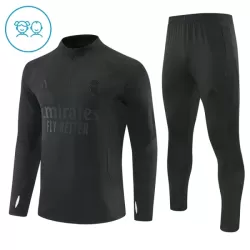 Real Madrid Sudadera De Entrenamiento Niño Cremallera Cuarto 26/27 Negra