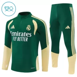Real Madrid Sudadera De Entrenamiento Niño Cremallera Cuarto 26/27 Verde Real Madrid Sudadera De Entrenamiento Niño Cremallera Cuarto 26/27 Verde