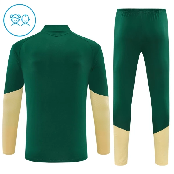Real Madrid Sudadera De Entrenamiento Niño Cremallera Cuarto 26/27 Verde