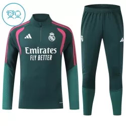 Real Madrid Sudadera De Entrenamiento Niño Cremallera Cuarto 26/27 Verde Real Madrid Sudadera De Entrenamiento Niño Cremallera Cuarto 26/27 Verde