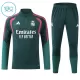 Real Madrid Sudadera De Entrenamiento Niño Cremallera Cuarto 26/27 Verde