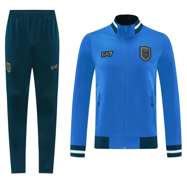 SSC Napoli Conjunto De Chaqueta De Entrenamiento Hombre 26/27 Azul