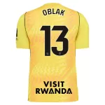 Camiseta Portero Atlético Madrid Oblak 13 Hombre 26/27 Amarilla