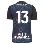 Camiseta Portero Atlético Madrid Oblak 13 Hombre 26/27 Negra