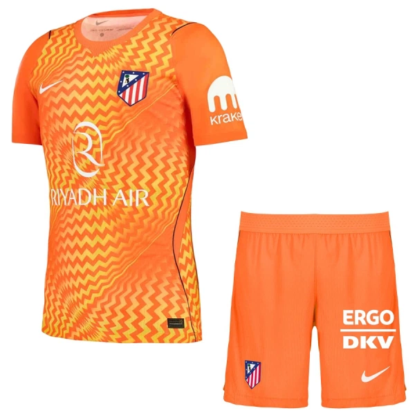 Conjunto Portero Atlético Madrid Niño 26/27 Naranja Conjunto Portero Atlético Madrid Niño 26/27 Naranja