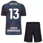 Conjunto Portero Atlético Madrid Oblak 13 Niño 26/27 Negra
