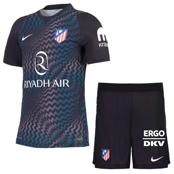 Conjunto Portero Atlético Madrid Oblak 13 Niño 26/27 Negra
