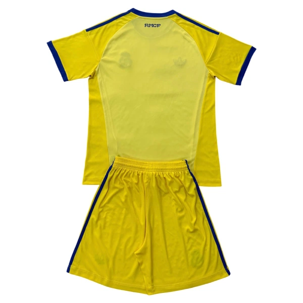 Conjunto Portero Real Madrid Niño 26/27 Amarilla