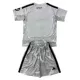 Conjunto Portero Real Madrid Niño 26/27 Gris