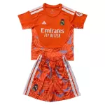Conjunto Portero Real Madrid Niño 26/27 Naranja
