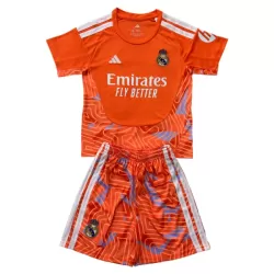 Conjunto Portero Real Madrid Niño 26/27 Naranja