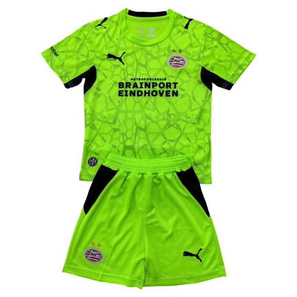 Conjunto Portero PSV Eindhoven Niño 26/27 Verde Conjunto Portero PSV Eindhoven Niño 26/27 Verde