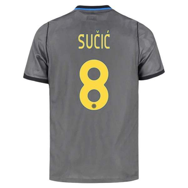Camiseta Inter Milan Sucic 8 Hombre Tercera 26/27 Camiseta Inter Milan Sucic 8 Hombre Tercera 26/27