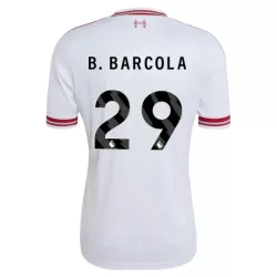 Camiseta Liverpool B. Barcola 29 Hombre Segunda 26/27