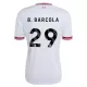Camiseta Liverpool B. Barcola 29 Hombre Segunda 26/27 Camiseta Liverpool B. Barcola 29 Hombre Segunda 26/27