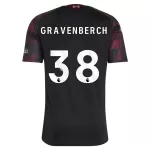 Camiseta Liverpool Gravenberch 38 Hombre Tercera 26/27