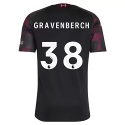 Camiseta Liverpool Gravenberch 38 Hombre Tercera 26/27 Camiseta Liverpool Gravenberch 38 Hombre Tercera 26/27