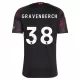 Camiseta Liverpool Gravenberch 38 Hombre Tercera 26/27 Camiseta Liverpool Gravenberch 38 Hombre Tercera 26/27